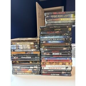 Action / Thriller / War DVD Lot – 41 Discs - Fight Club, Taken, Pearl Harbor